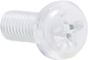 M3 x 10mm Pan Phillips Polycarbonate Bolt Pk 100 10mm M3 Phillips Drive Bolt
Pack 100