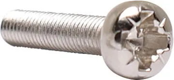 M3 x 16mm Pan Pozi Nickel Bolt Pk 200 All nickel plated except shakeproof washers which are zinc plated.
Screw Pozi Dve Head M3 x 16
Pack Qty: 200