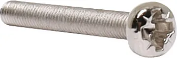 M3 x 25mm Pan Pozi Nickel Bolt Pk 25 All nickel plated except shakeproof washers which are zinc plated.
Screw Pozi Dve Head M3 x 25
Pack Qty: 25