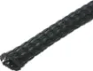 6mm expandable braided cable sheathing with a cylindrical self closing design. 10m length.