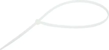 432mm x 4.6mm Nylon Cable Ties Natural Pk 25 432mm x 4.6mm, 22kg tensile strength
