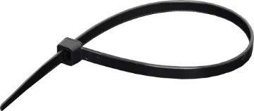 200mm x 4.6mm UV Resistant Nylon Cable Ties Black Pk 1000 Quick and easy way to tidy up all your loose cables. Super strong and simple to use. Cable ties resistant to cracking or deterioration under exposure to UV light. ie sunlight. Black only. Pack of 1000.
