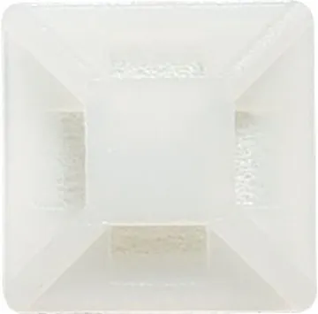 13mm Adhesive Cable Tie Mounts Pk 100 Constructed of nylon 66, 94V-2 and backed with high quality super strength adhesive tape.
13mm x 13mm