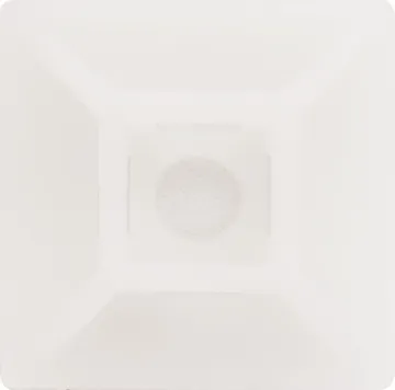 29mm Adhesive Cable Tie Mounts Pk 25 Constructed of nylon 66, 94V-2 and backed with high quality self-adhesive tape. Super strength. Screw mounting holes provided for heavy duty support.
29mm x 29mm