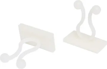 Stick-on Wire Holder Pk 100 Self adhesive base (13 x 25mm) sticks direct to chassis. Nylon 66, 94V-2.
Colour : Natural
Maximum Cable Diameter : 8.1mm