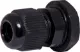 5-10mm EG11/PG11 Black IP68 Nylon Cable Gland Multi-piece cable gland with rubber clamping ring for sealing cable apertures in weatherproof equipment or speaker enclosures.