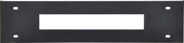 2U Vertical Wall Mount 19" Rack Bracket  This wall mount bracket is ideal for storage solutions including allowing rackmount equipment (Network devices, power strips, patch panels) to be mounted vertically (flush with wall) to save space. The bracket can also be mounted underneath a desk adding a storage solution to easily access installed equipment directly from your workspace.