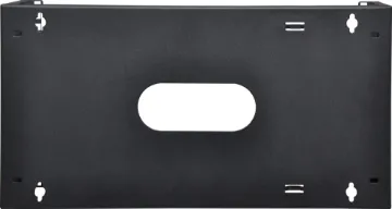 6U Patch Panel Wall Mount 19" Rack Bracket This wall mount bracket is ideal for storage solutions including allowing rackmount equipment (Network devices, power strips, patch panels) to be mounted vertically (flush with wall) to save space.
