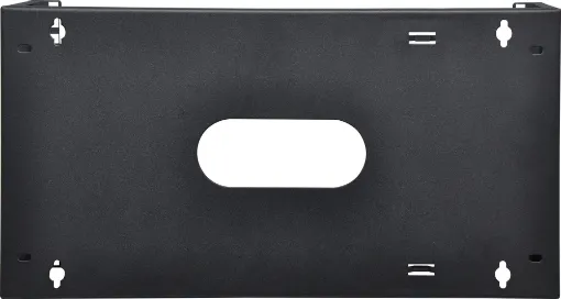 This wall mount bracket is ideal for storage solutions including allowing rackmount equipment (Network devices, power strips, patch panels) to be mounted vertically (flush with wall) to save space. 