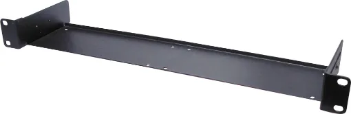 H 4990 allows the mounting of two "half rack" units into a 19" 1RU space on a rack frame. Depth: 90mm.
Note: Pictured with product.