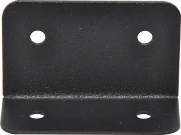 Half Rack Desk Bracket Pair H 4992 enables a half rack unit to be mounted beneath a desktop or dash.