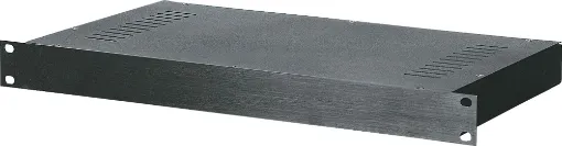 Each finish is available in 1U (44mm), 2U (88mm) or 3U (132mm) high. 
Overall depth 255mm.  
Mounting hole centres conform exactly to international racking specifications both vertically and horizontally.