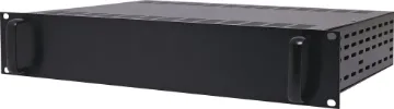 2U Sub-Chassis 19" Rack Case This customisable rack case allows vertical or horizontal mounting of sub-chassis' within the case. PCB's and modules can be easily mounted along the full length and height of the case to the 4 racking strips or to the internal sub chassis panel provided.