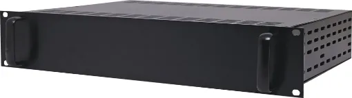 This customisable rack case allows vertical or horizontal mounting of sub-chassis' within the case. PCB's and modules can be easily mounted along the full length and height of the case to the 4 racking strips or to the internal sub chassis panel provided.