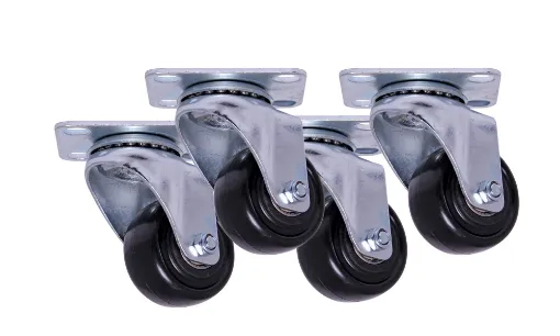 Heavy duty caster wheels to suit HD5506 to HD5522 450mm deep rack frames. 
