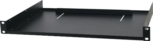 Heavy duty rack shelf to suit all standard 19 inch racking systems. All models supplied in flat pack form - assembles in minutes. Simply screws to the rack frame. Suitable for equipment that does not rack mount, e.g. C.D. players, tuners, amplifiers, digital video recorders, monitors, etc. Maximum load 20kg. 