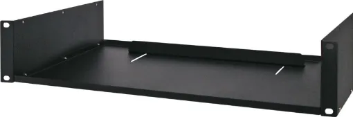 All models supplied in flat pack form - assembles in minutes. 
Simply screws to the rack frame. Suitable for equipment that does not rack mount, e.g. C.D. players, tuners, videos, computer monitors, etc.