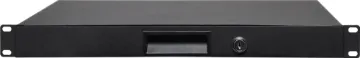 1U 350mm Deep 19" Lockable Rack Drawer A 1RU 19" rack drawer with 350mm depth for holding ancillary items within a rack system. Tough powdercoated finish. Supplied in flat pack format which assembles in minutes. Size: 430W x 350D x 44Hmm