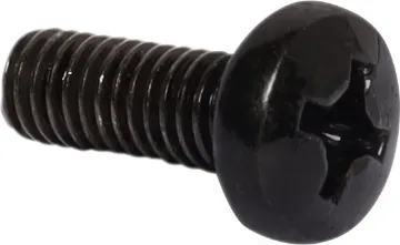M6 Black Pan Phillips Rack Bolt Pk 1000 M6 x 16mm black. Phillips head. Ideal for use with 19" racking systems.  Pack Qty: 1000