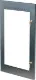 18U Perspex 19" Rack Door These lockable perspex doors may be mounted on the front or rear of the rack. Note, a pop-rivet gun is required for attaching door to the rack frame. Add 30mm to the depth measurement of your rack per door.