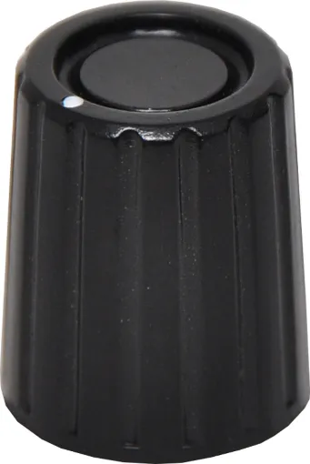 With white indicator dot. 
1/4&quot; shaft with grubscrew