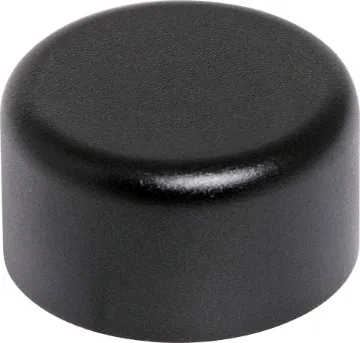 29mm Aluminium Black 18T Spline Knob 29mm matt black finish . 
18T spline shaft