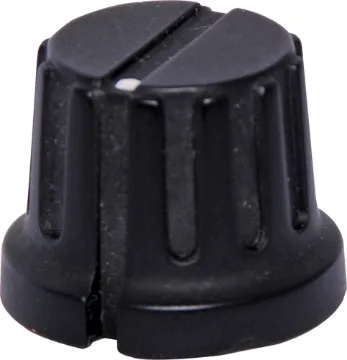 20mm Black 18T Spline PVC Knob Suits 18 tooth spline shaft.