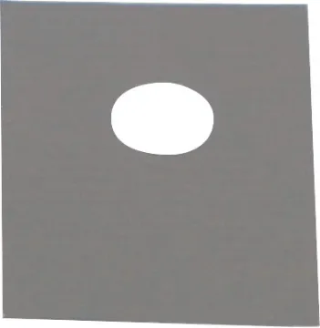 Silicone Rubber TO-126 Insulation Pad Pk 100 Silicone washers only