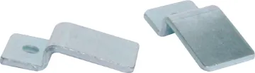 Single TO220 Transistor Clamps Pk10 Clamps a single TO-220 device to a heatsink.
Mounting hole 3.2mm.