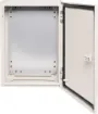 Constructed from 1.2mm steel, these heavy duty wall mount enclosure is suitable for mounting electrical switching circuitry and other industrial designs. Panels are coated in a tough, rippled epoxy polyester powder coat in RAL7035. 