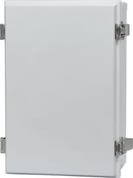 200x150x300mm IP66 UV ABS Hinged Door Wall Cabinet A range of high strength ABS enclosures with UV stabilisation for external use. Suitable for housing terminal boxes, distribution panels, instruments and electrical equipment. Wide temperature range -40 to +120°C for demanding environments.