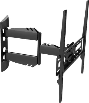32-50" Flat Screen Articulated Tilting Bracket This swing-arm design allows mounting screens of up to 25kg in the corner of a room or where screen adjustment is required. Suitable for screens utilising 400mm VESA mounting (MIS-F). This low profile bracket suits screens up to 50" screen size.