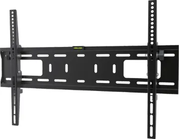 37"-70" Flat Screen Tilt LCD Wall Bracket This tilting wall bracket suits flat TV screens between 37"-70". The bracket not only includes a spirit level but also a built in spring locking system for easy installation. Supports weights up to 50kg. Suits VESA sizes 200x200, 300x300, 400x200, 400x400 and 600x400.