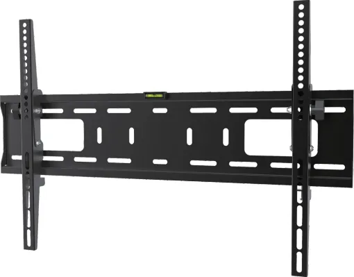 This tilting wall bracket suits flat TV screens between 37"-70". The bracket not only includes a spirit level but also a built in spring locking system for easy installation. Supports weights up to 50kg. Suits VESA sizes 200x200, 300x300, 400x200, 400x400 and 600x400.