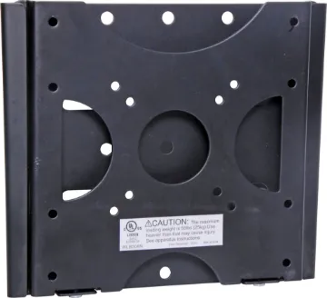 LCD Slimline Fixed Wall Bracket Fixed LCD monitor bracket suitable for screens up to 37&quot in size. Mounting hole centres at 75, 100, & 200mm square (suits VESA MIS-D 75 & 100, MIS-F 200). Ideal for mounting information screens or touchscreens in bars, restaurants, hotels etc.