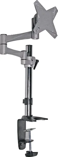 This stylish desk mount bracket simply clamps to your desk and supports screen sizes 13-27" weighing up to 8kg.
