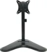 A durable all steel desk mount bracket for computer monitors between 17" and 32" in size, weighing up to 9kg.