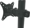 A durable all steel desk mount bracket for computer monitors between 17" and 32" in size, weighing up to 9kg.