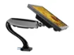 This stylish desk mount bracket simply clamps or screws to your desk and supports a 13" to 27" monitor weighing up to 6kg.