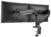 This stylish desk mount bracket simply clamps to your desk and supports screen sizes 17"-32" weighing up to 6kg. Includes 2 USB ports.