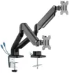 This stylish desk mount bracket simply clamps to your desk and supports screen sizes 17"-32" weighing up to 6kg. Includes 2 USB ports.