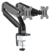 This stylish desk mount bracket simply clamps to your desk and supports screen sizes 17"-32" weighing up to 6kg. Includes 2 USB ports.