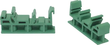 DIN Rail Mounting Clips Universal 1 Pair For mounting enclosures and project boxes to DIN rails.
