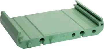 72x11.2mm DIN Rail Base Section Base sections for DIN modules. Simply add section lengths together to obtain the required length of rail for your PCB.
72mm PCB width, overall width 77.5mm.
