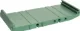 107.5x22.5mm DIN Rail Base Section 107.5mm wide DIN rail base sections for PCB mounting. 22.5mm length.