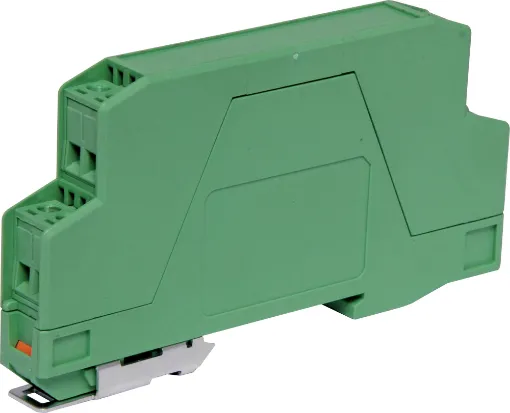 Suitable for 35mm top hat and asymmetrical &quotG&quot Type DIN rail mounts. 600V rated.
Can be used with Dinkle 5EH-2PR.2PL and 5ESDT-O2P terminal blocks.
- Suits solid or stranded cable 28-12AWG
- Wire strip length 7-8mm