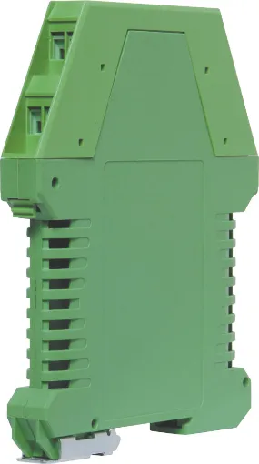 Designed for housing electronic control circuitry for use in industrial applications. Supplied complete with PCB mount terminals. Clip in top section is removable for access to PCB. Suits 35mm top hat DIN rail mount via the integral mounting bracket. Dink