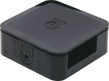 Black Quattro VESA Case to suit Raspberry Pi A square case for your Raspberry Pi with internal 2.5&rdquo HDD bay and space for HATs & a camera. Ideal for desktop use, may also be VESA mounted.