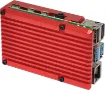 This is an armor aluminum alloy case designed for the Raspberry Pi 4 computer model B. It is a great passive cooling case to help raspberry pi 4 board cooling down. 