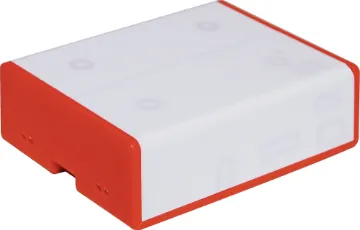 White Case To Suit FlickHAT For Raspberry Pi Plastic housing to suit Raspberry Pi Flick hat gesture motion sensor